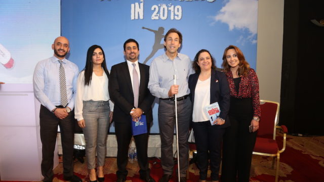 a photo of erik and attendees