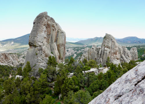 The incredible formations of The City of Rocks.
