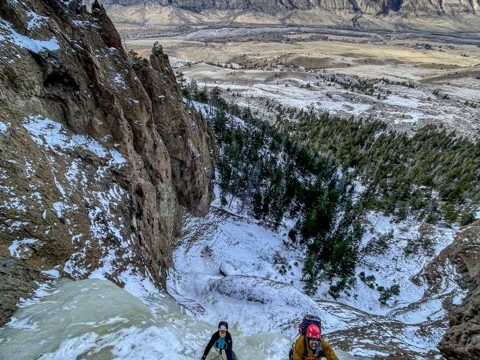 Climbing “Bozo’s Revenge”