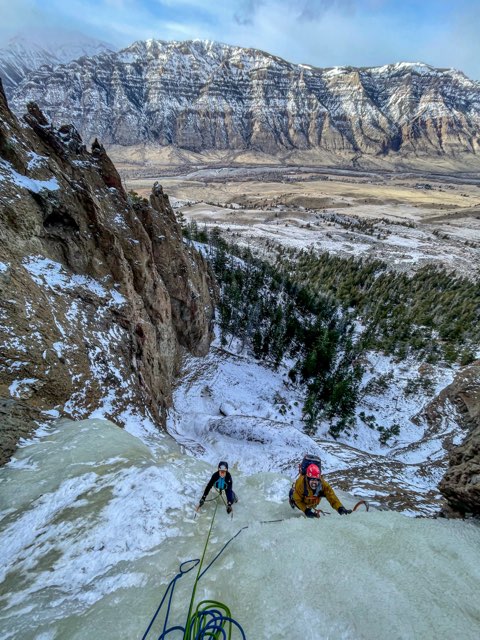 Climbing “Bozo’s Revenge”